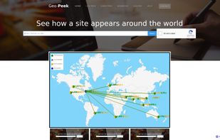 World Connectivity check and browser screenshots from 25 Global locations.