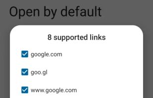 Links GeoShare can open