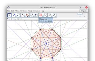 GeoGebra Discovery screenshot 1