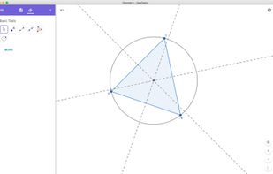 GeoGebra Geometry screenshot 1