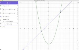 GeoGebra Graphing Calculator screenshot 1