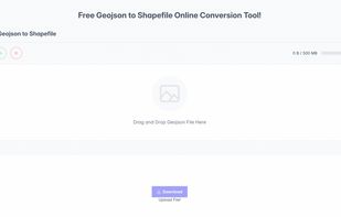 GeoJSON to Shapefile Converter screenshot 1