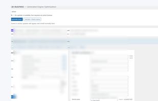 The Local Business module generates and manages structured business data (Organization JSON-LD). It allows configuration of company attributes such as name, address, and service areas to improve local SEO visibility for search engines and AI crawlers.