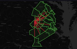 Watches and warnings depicted