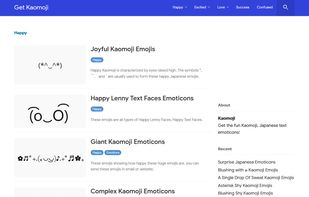 Get Kaomoji screenshot 2