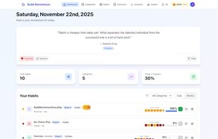 Build Momentum screenshot 3