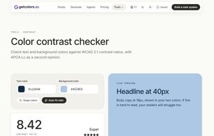 Color Contract Checker