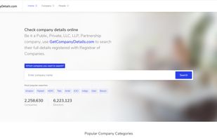 GetCompanyDetails.com screenshot 1