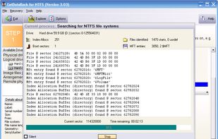 GetDataBack screenshot 1