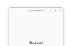 geteduroam screenshot 1