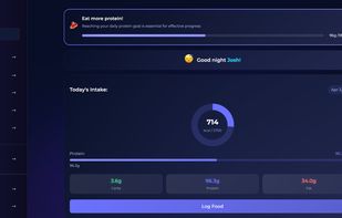 Desktop view of the GetFIT App web app.
