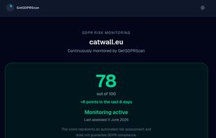 Public GDPR verification page