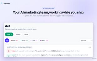 Your AI marketing team