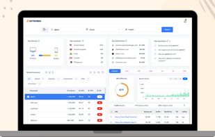 Simplified Dashboard of GetKeywords