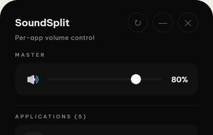 By App sound control