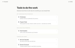 Tools
