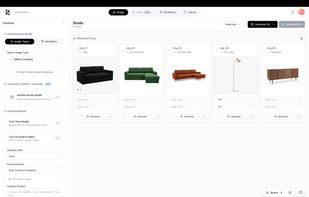 Project Space for generating home & living image and video content