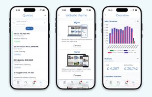 Quotes and enquiries, a free website for your business, and reports