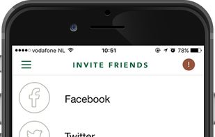 Referral marketing through popular messaging apps
