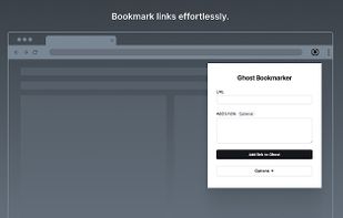 Ghost Bookmarker screenshot 1