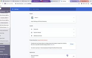 Ghost Browser screenshot 3