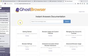 Ghost Browser screenshot 2