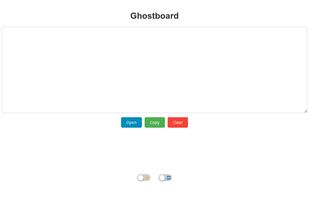 Ghostboard Text Sharing screenshot 1