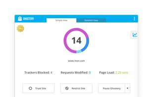 Ghostery Private Browser screenshot 1