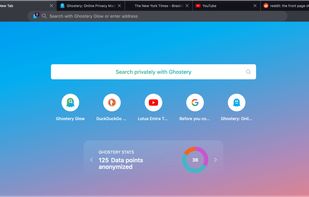 Ghostery Private Browser screenshot 1