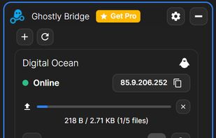 Upload file to Server