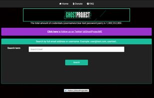 GhostProject.fr screenshot 1