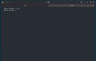 Ghostty screenshot 1