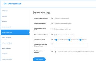 Gift Cards For WooCommerce Pro screenshot 1