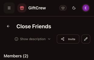 GiftCrew screenshot 2