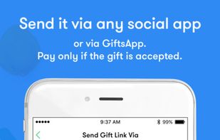 Send it via any social app