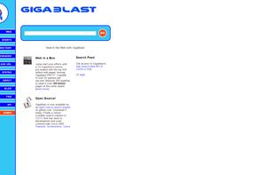 Gigablast screenshot 1