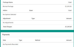 Clients can make payments online.