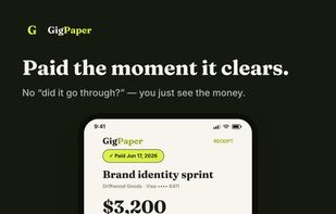 GigPaper screenshot 1