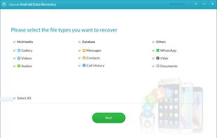 Gihosoft Free Android Data Recovery screenshot 1