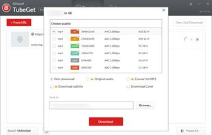 Gihosoft TubeGet screenshot 1