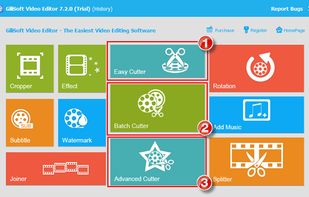 Gilisoft Video Editor screenshot 1