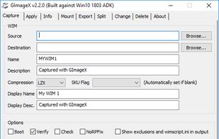 GImageX screenshot 2