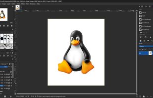 GIMP 2.99.18 on Windows, non-default theme.