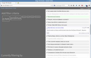 ginger rss reader screenshot 1