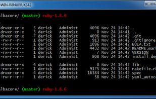 Git Bash screenshot 1