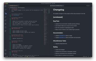 Git-cliff screenshot 1