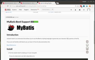 Git@OSC screenshot 1