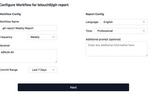 GitAnalytics screenshot 1