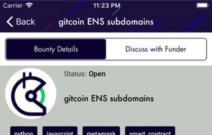 Gitcoin screenshot 2