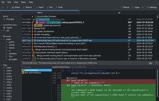 GitFourchette screenshot 1